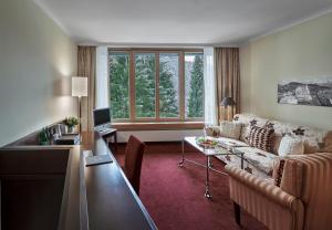Część wypoczynkowa w obiekcie Lebenberg Schlosshotel-Kitzbühel