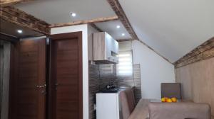 Kuchnia lub aneks kuchenny w obiekcie Apartmani MILOSAVLJEVIĆ Divčibare