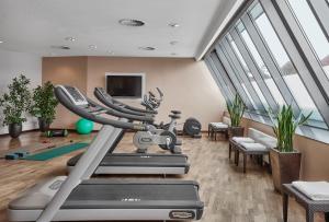 Centrum fitness w obiekcie Lebenberg Schlosshotel-Kitzbühel