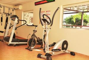 The fitness centre and/or fitness facilities at Hotel Linz