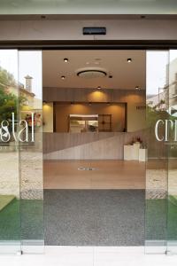 Лобби или стойка регистрации в Hotel Cristal Setúbal
