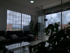 Posezení v ubytování Hotel Suyusama