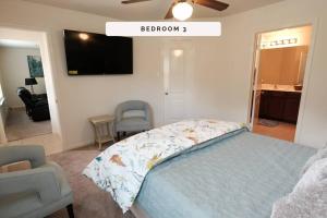 Katil atau katil-katil dalam bilik di IAH Airport, Humble, Woodlands, Spring Cypress - Marker Ridge