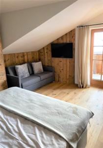 A bed or beds in a room at APART24