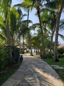 Κήπος έξω από το Nannai Beira Mar, Flat Duplex em Muro Alto - Porto de Galinhas