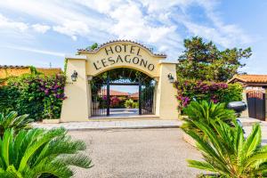 Zahrada ubytování Hotel L'Esagono