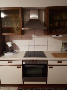 Kuchyň nebo kuchyňský kout v ubytování Ferienwohnung Meier