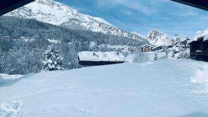 Attico Vista Tofane during the winter