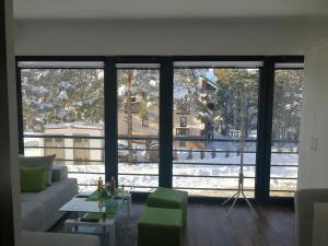 Balkón nebo terasa v ubytování Apartman NINA Wind Resort
