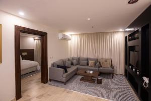 Area tempat duduk di فندق شجرة الزيتون Olive Tree Hotel