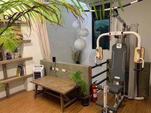 Fitness centrum a/nebo fitness zařízení v ubytování 幸福客棧