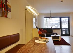 Χώρος καθιστικού στο Ferienwohnung Nelly am Kurpark +29 φωτογραφίες