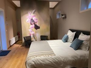 Voodi või voodid majutusasutuse B&B Het Doctershoes toas