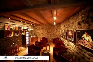 Ο χώρος του lounge ή του μπαρ στο Hotel de Charme Römerhof