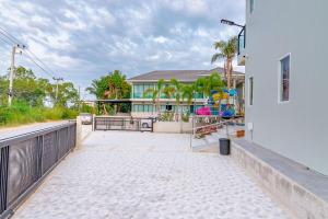 Un balcón o terraza en Smart home huahin