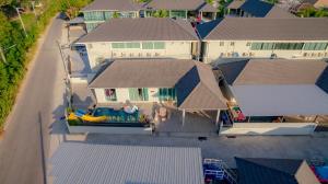 an overhead view of a house with a swimming pool at Smart home huahin in Hua Hin