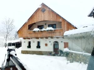Greuth Hutte v zimě