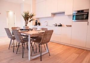 Kuhinja oz. manjša kuhinja v nastanitvi Smartflats - Antwerp View