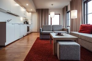 Гостиная зона в Lapland Hotels Saaga