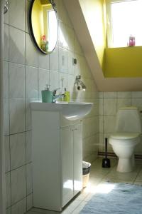 Ванная комната в Domek pod lasem