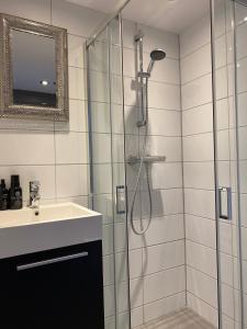 Kúpeľňa v ubytovaní Huisje 16