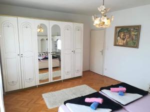 Posteľ alebo postele v izbe v ubytovaní Dalmatino