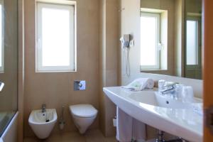 Phòng tắm tại Hotel Miera