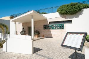 a building with a sign in front of it at Cerro Mar Atlantico & Cerro Mar Garden in Albufeira