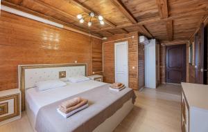 Ένα ή περισσότερα κρεβάτια σε δωμάτιο στο Guest house Magdalena