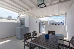 Balkón nebo terasa v ubytování Casa Fiona, Little Venice, Mykonos