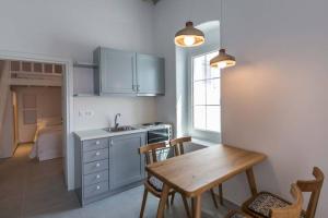 Kuchyň nebo kuchyňský kout v ubytování Casa Fiona, Little Venice, Mykonos