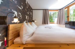 Ένα ή περισσότερα κρεβάτια σε δωμάτιο στο Chalet Black Pearl