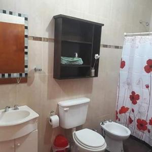 Koupelna v ubytování Hostal Sisabel