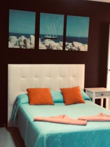 Lova arba lovos apgyvendinimo įstaigoje Casa Mar Azul