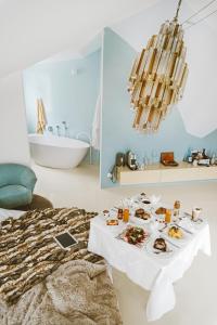 Posezení v ubytování Boutique Hotel Imperialart