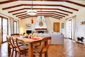 Posezení v ubytování Finca Casa Mas