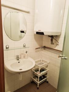 Kúpeľňa v ubytovaní Rokytnice-apartments