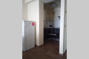 A kitchen or kitchenette at Chalet Maso Fradea Family Resort