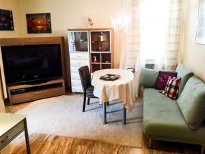 TV a/nebo společenská místnost v ubytování Hotel Der Seehof