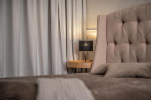 Televízia a/alebo spoločenská miestnosť v ubytovaní Apartament SEASIDE parking w cenie