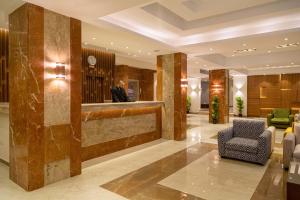 Vstupní hala nebo recepce v ubytování Nine Pyramids View Hotel
