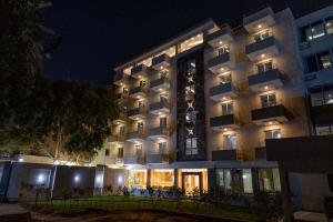 Bygningen som hotellet ligger i