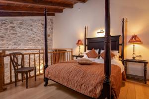 Postel nebo postele na pokoji v ubytování Palazzino Di Corina