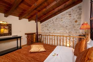 Postel nebo postele na pokoji v ubytování Palazzino Di Corina