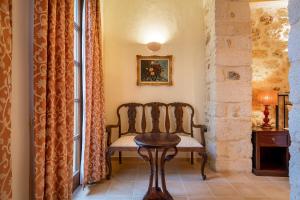 Posezení v ubytování Palazzino Di Corina