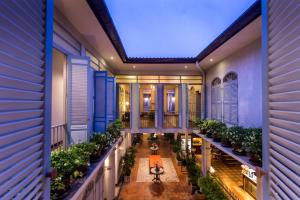 O edifício em que o hotel se localiza