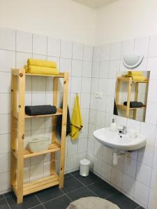 Koupelna v ubytování Ubytování u Malinků