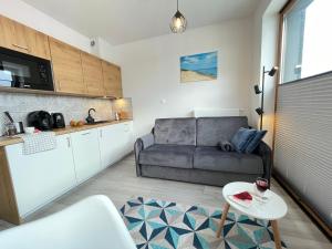 Kuchyňa alebo kuchynka v ubytovaní BalticSea Apartamenty