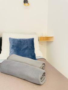 Posteľ alebo postele v izbe v ubytovaní BalticSea Apartamenty