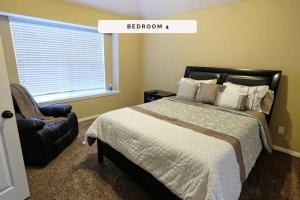 Postel nebo postele na pokoji v ubytování 4BDR Sugarland Richmond Houston Katy Rosenburg - Pademelon